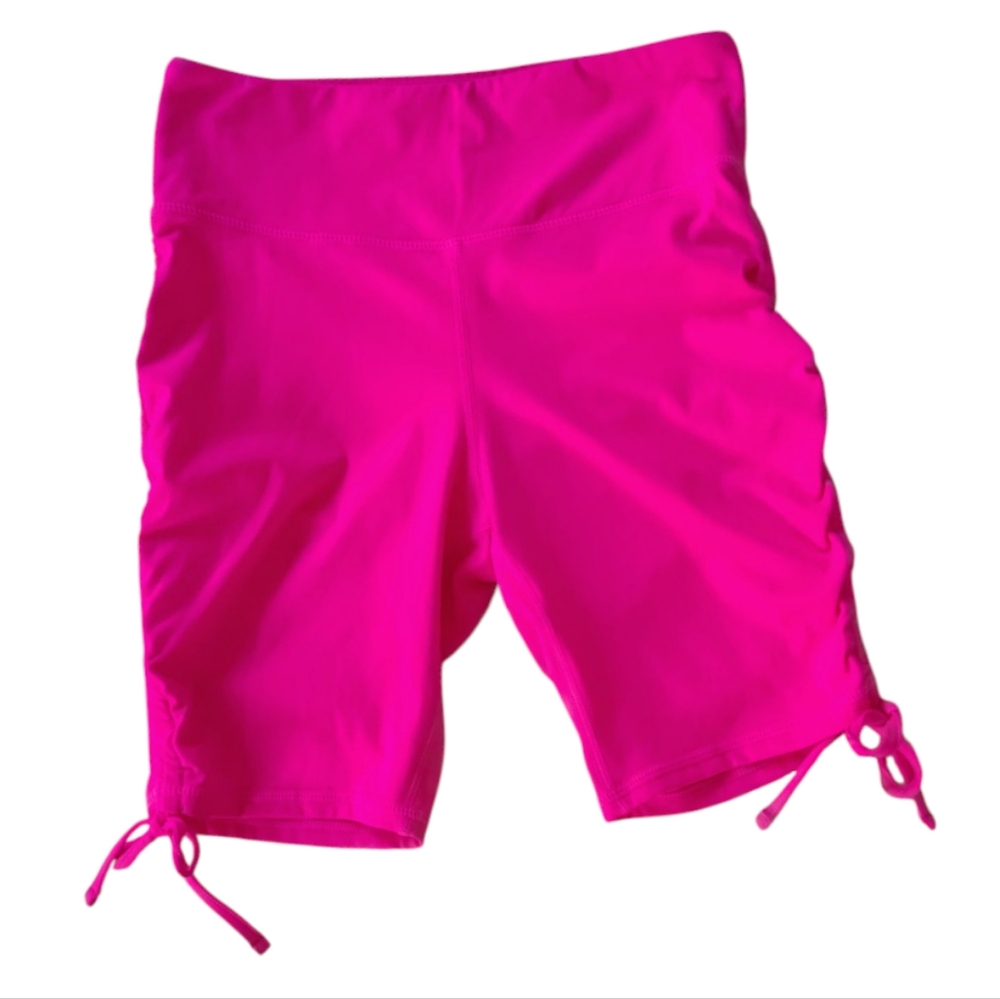 NOVASPORT Los Angeles Neon Pink Bike Shorts